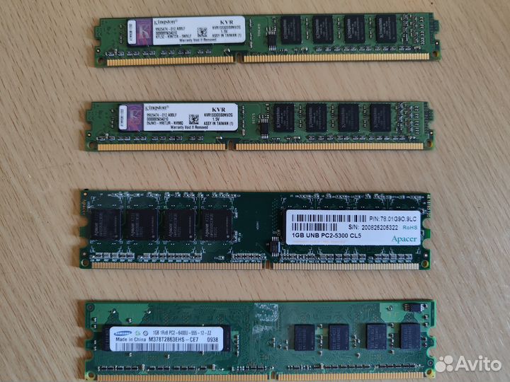 Оперативная память разная