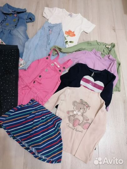 Вещи пакетом на девочку 92-98