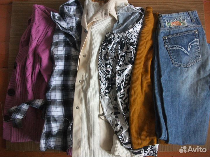 Вещи женские 34 шт пакетом 44 размер