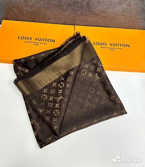 Шаль платок Louis Vuitton женский