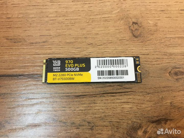 Ssd samsung m2 500-1000 gb
