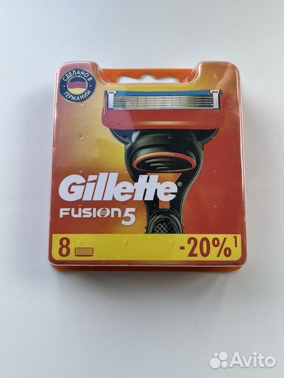 Кассеты для бритья gillette fusion 5