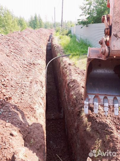 Cептик 2х секционный и самый простой,наружные сети