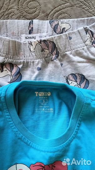 Вещи на девочку 3-4 года пакетом