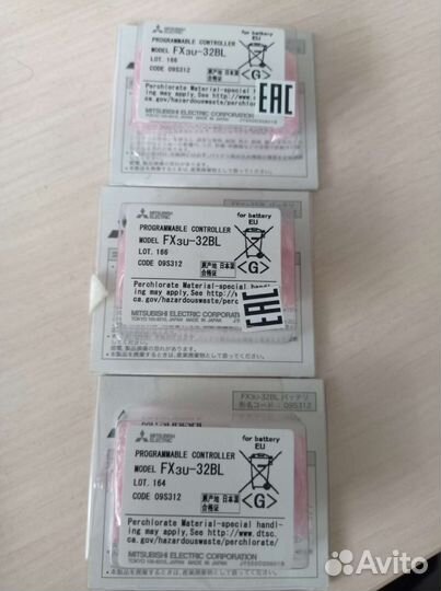 Батарейка Mitsubishi FX3u-32BL