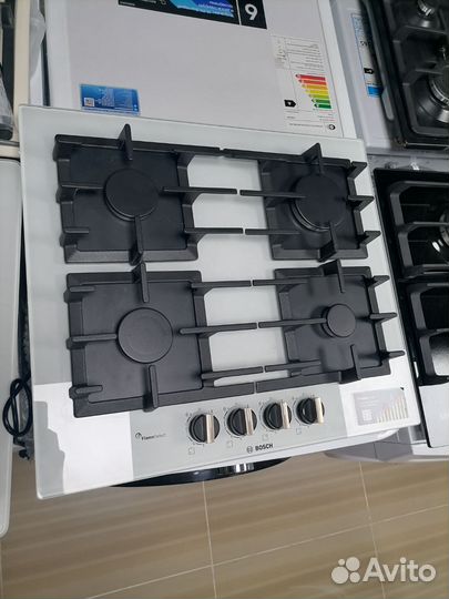 Газовая варочная панель Bosch новая белая 6 серия
