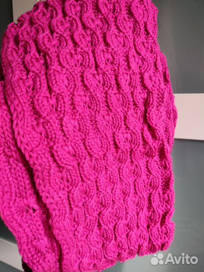 Шарф-снуд восьмерка