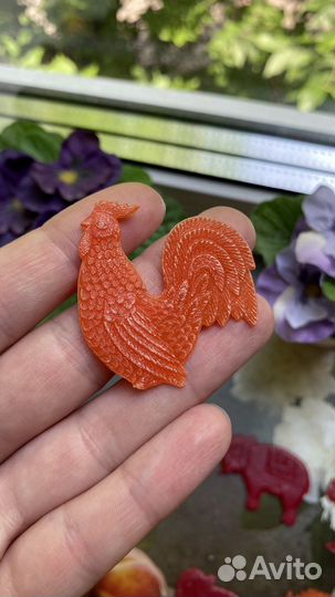 Елочные игрушки СССР колкий пластик