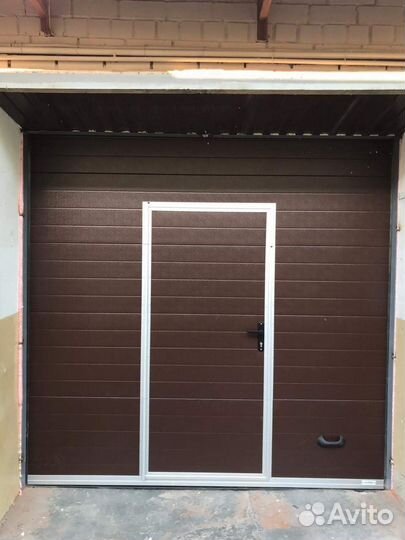 Гаражные секционные ворота качественно
