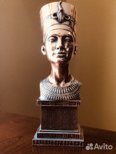 Статуэтка Нефертити литьё бронза латунь медь