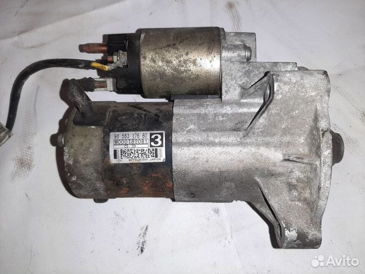 Стартер Пежо 307 бензин АКПП