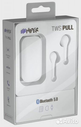 Беспроводные наушники hiper TWS pull Bluetooth 5.0
