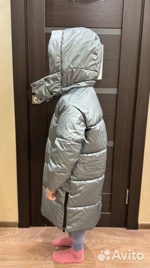 Пуховик зимний для девочки 122