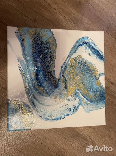 Картина абстракция (акрил)
