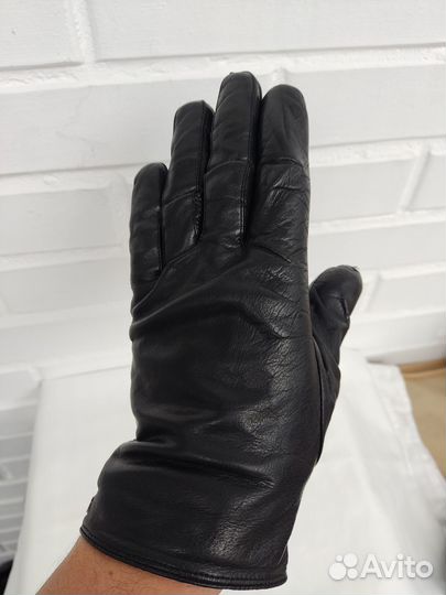 Мужские перчатки натуральная кожа, р. М