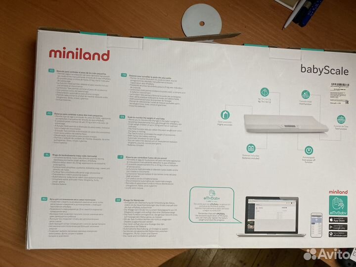 Весы детские miniland