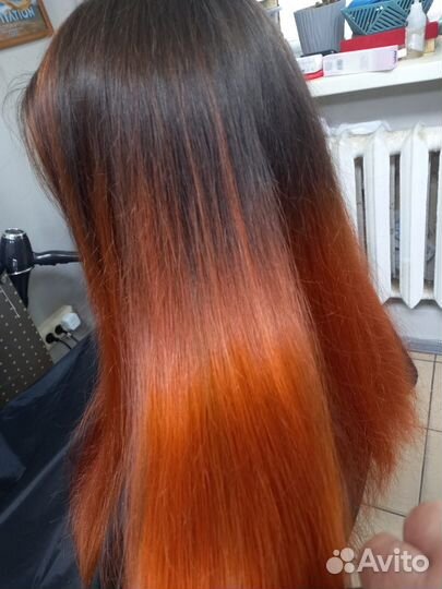 Окрашивание, мелирование, тонирование