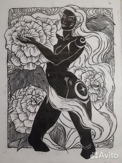 Линогравюра 