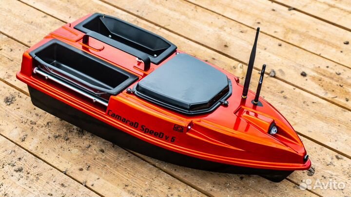 Прикормочный кораблик. Установка GPS, эхолотов