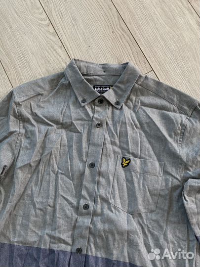 Плотная рубашка Lyle & Scott M оригинал