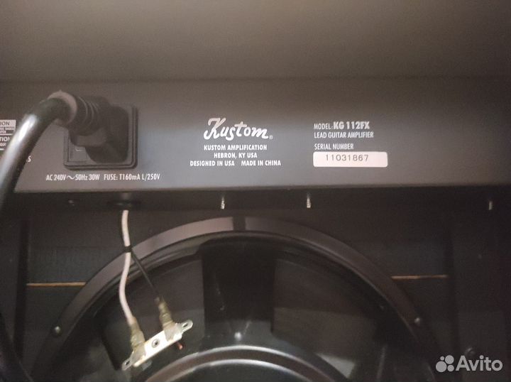 Комбоусилитель Kustom KG112FX (торг)