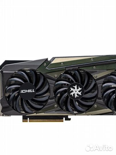 Видеокарта inno3D GeForce RTX 3080 iChill X3 LHR/1