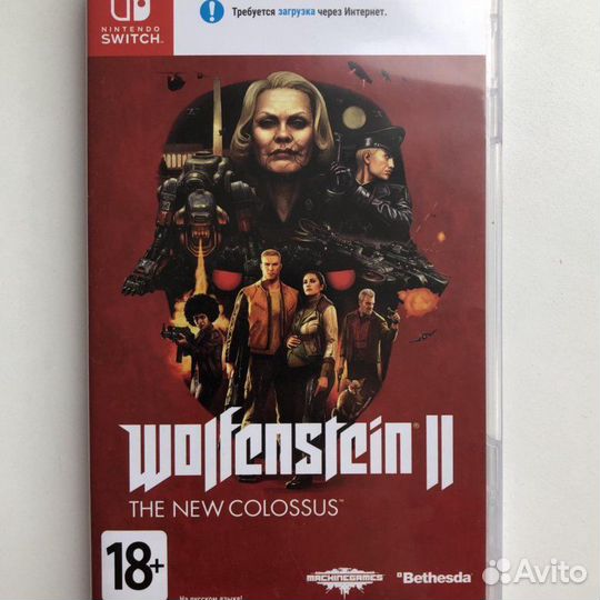 Wolfenstein 2 nintendo switch