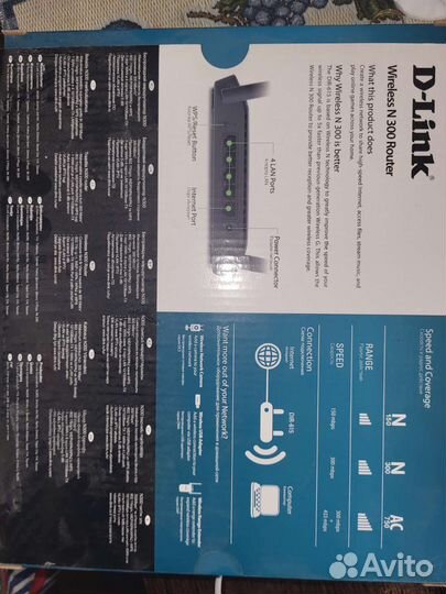Wifi роутер d link