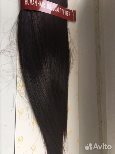 Волосы на заколках