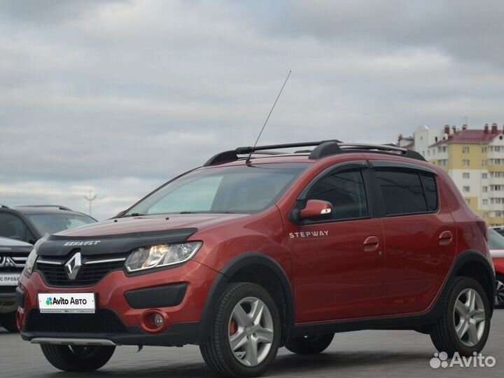 Renault Sandero Stepway 1.6 МТ, 2016, 93 300 км