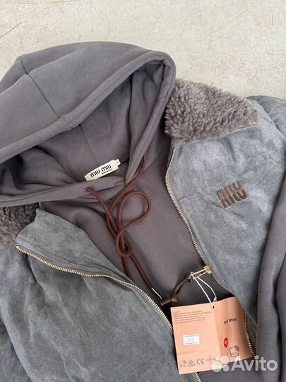 Костюм тройка с курткой miu miu