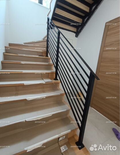 Перила металлические под заказ