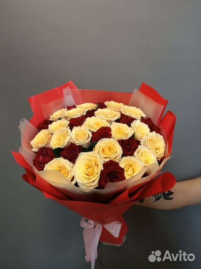 Розы. Букеты 51 и 101 роза 80 и 100 см