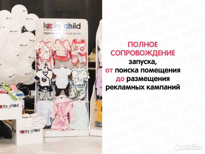 Бизнес под ключ Магазин детской одежды