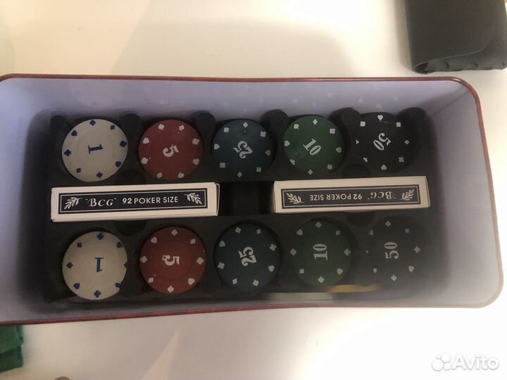 Набор для покера 200 фишек