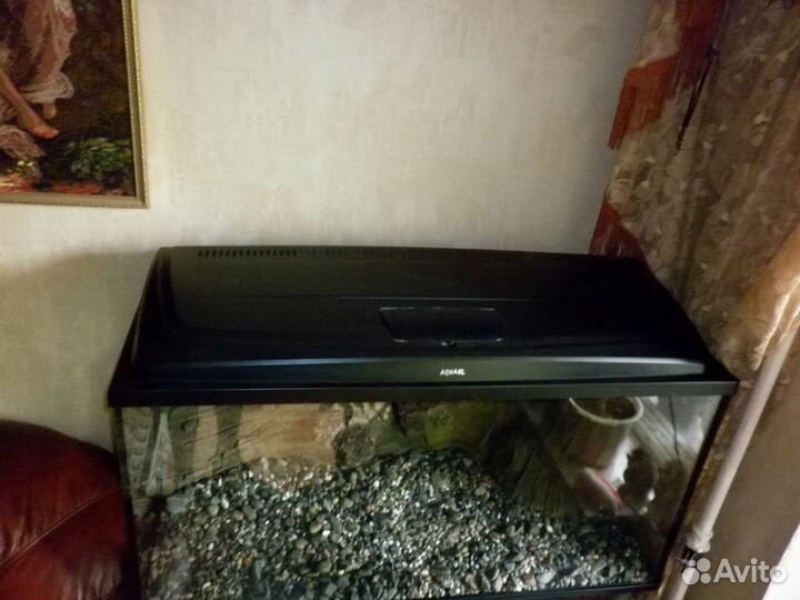 Аквариум Aquael 200 литров с объёмным фоном