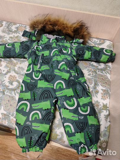 Зимний комбинезон 86 для мальчика lessie