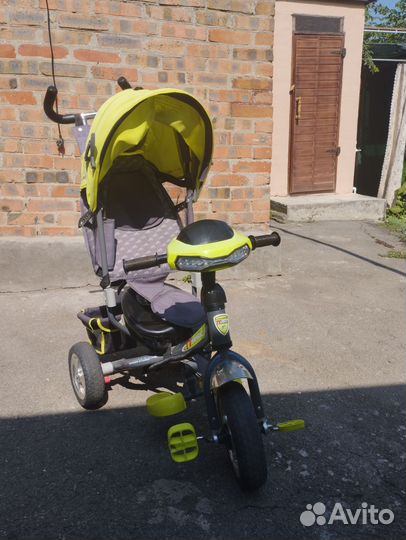 Велосипед коляска с ручкой