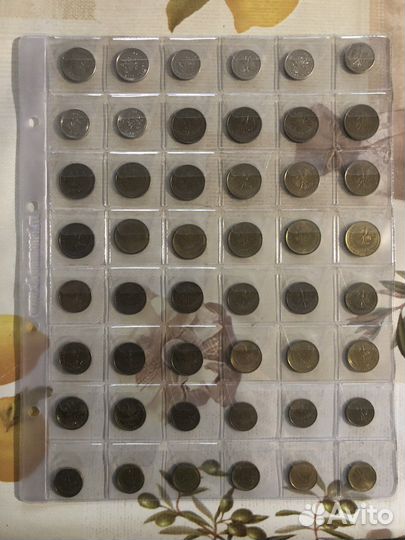 Коллекция монет мира 1200 шт