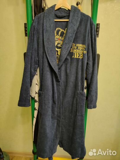 Мужской махровый халат