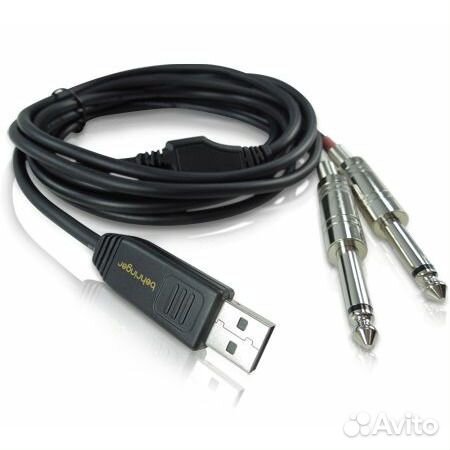 Внешняя звуковая карта с USB Behringer line 2 USB