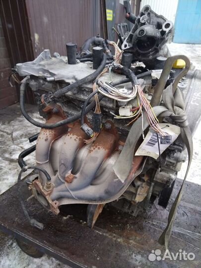 Двигатель Renault Megane2 Scenik2 F4R 711 Акпп2.0