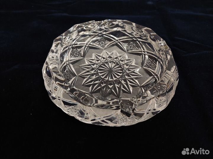 Пепельница хрустальная СССР