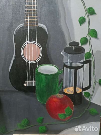 Натюрморт акрилом