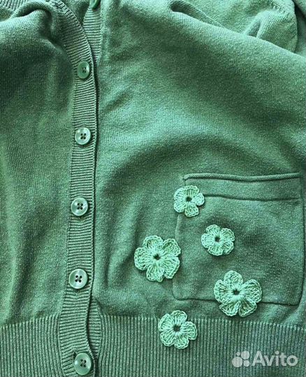 Набор вязаных аппликаций