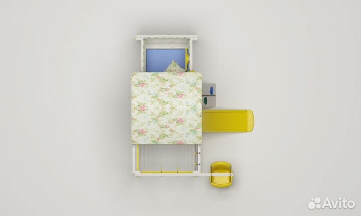 Комплекс для детей для дома Baby 6 оливковый