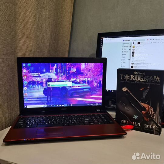 Acer 15.6 SSD 256 GB +500HDD