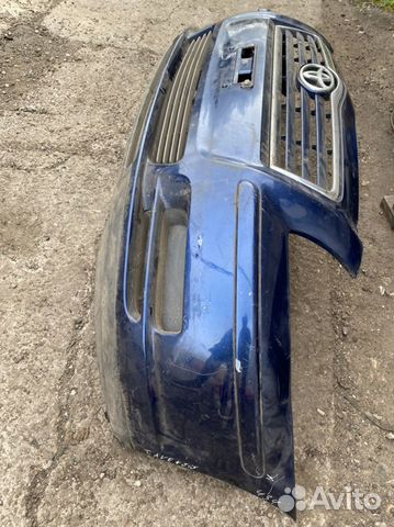 Тойота авенсис т25 передний бампер в сборе