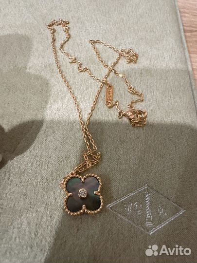 Кулон van cleef vgold