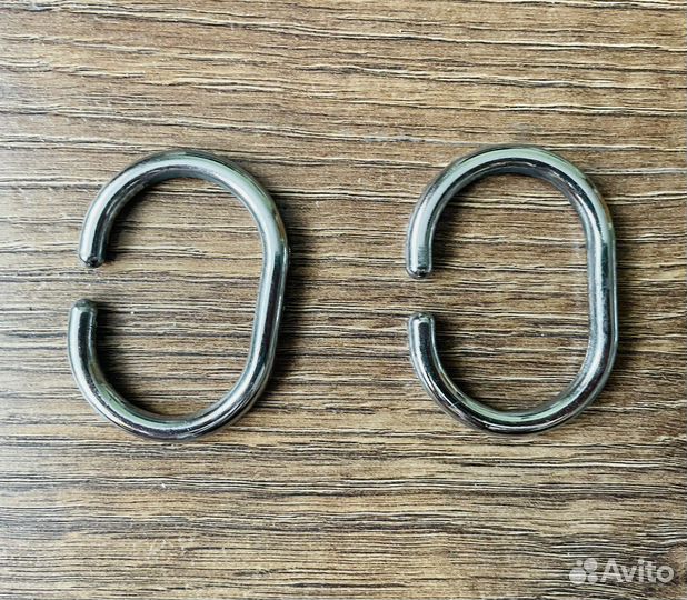 Кольца для шторы в ванную